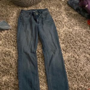 old navy high rise skinny jeans